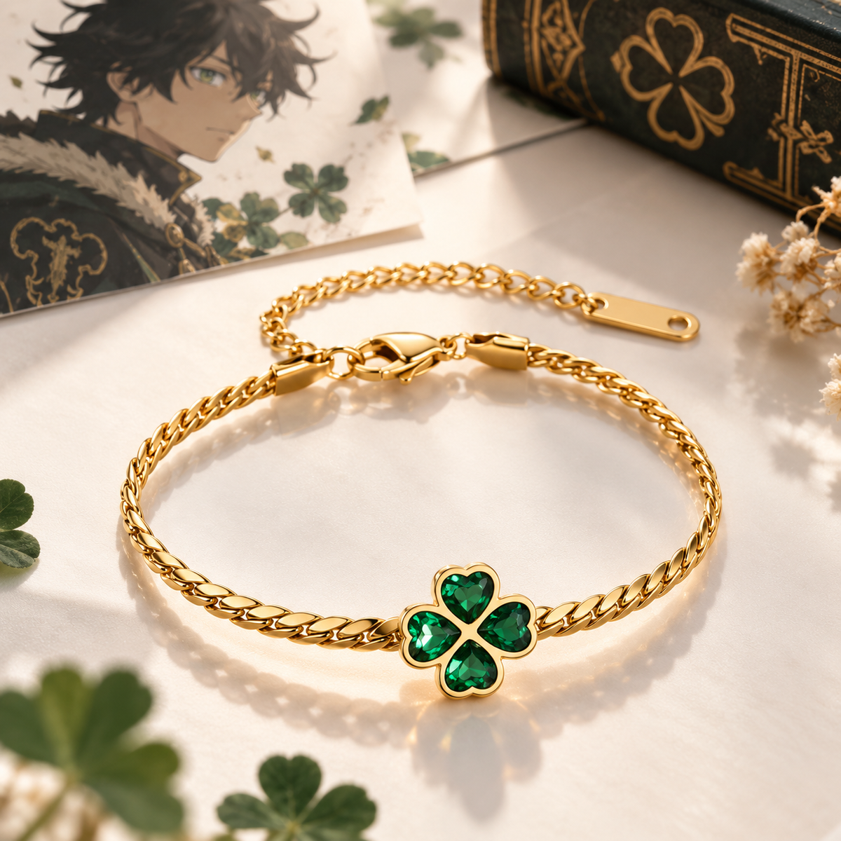 Pulsera “Trebol” | Colección Yuno